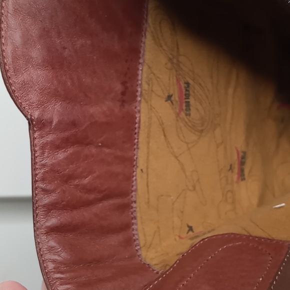 Pikolino Leather 1/2 Calf Boots w/Moccasin Toe Stitching -Spain -Brown-37/6.5 - Picture 12 of 16